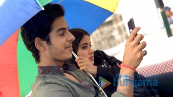 Check out: Janhvi Kapoor and Ishaan Khatter snapped chilling on sets of Dhadak in Udaipur