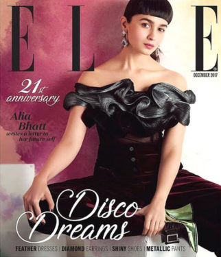 Alia Bhatt On The Cover Of Elle Magazine
