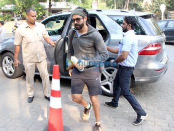 Farhan Akhtar spotted at Otters Club