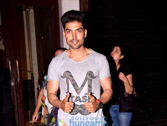 Gurmeet Choudhary, Sonu Sood and Sajid Khan at Harshvardhan Rane's birthday