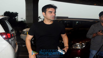 Ileana D'Cruz and Arbaaz Khan snapped at the airport