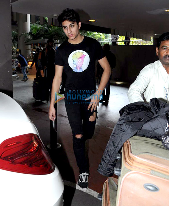 jacqueline fernandez and ibrahim ali khan snapped at the airport 6