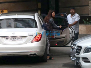 Jacqueline Fernandez spotted after gym in Bandra