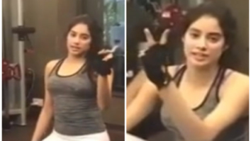 WATCH: Dhadak star Janhvi Kapoor can’t stop giggling during her workout session