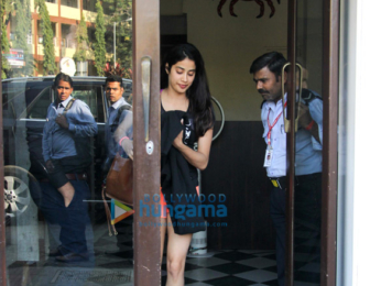 Janhvi Kapoor spotted at Bastian in Bandra
