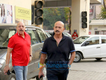 Jitendra and Rakesh Roshan spotted at juhu pvr