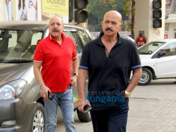 Jitendra and Rakesh Roshan spotted at juhu pvr