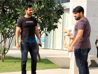 John Abraham spotted at BKC