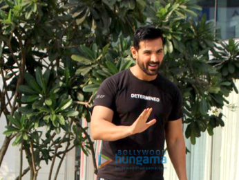 John Abraham spotted at BKC