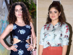 Kangana Ranaut supports Zaira Wasim after the teenager receives backlash over molestation case