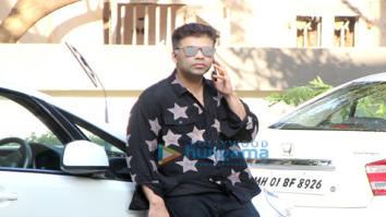 Karan Johar spotted at Sidharth Malhotra’s house