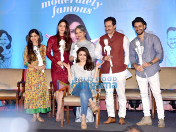 Kareena Kapoor Khan, Saif Ali Khan, Sharmila Tagore and Kunal Khemu at Soha Ali Khan's book launch at Taj Lands End
