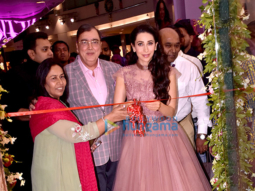 Karisma Kapoor graces the opening of Neeru’s showroom at Infinity Malad