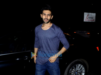 Kartik Aaryan snapped in Mumbai