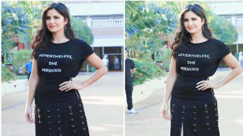 Katrina Kaif turns wears her heart on her fashionable sleeve and says it all with a slogan tee!