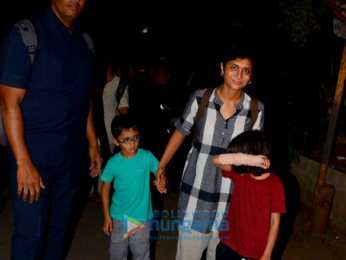 Kiran Rao spotted with her son in Bandra