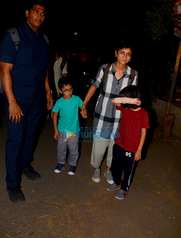 kiran rao spotted with his son in bandra 2