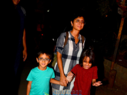 Kiran Rao spotted with her son in Bandra