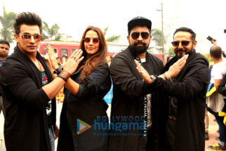 MTV Roadies Xtreme Auditions: Neha Dhupia, Prince Narula, Ranvijay Singha and Nikhil Chinappa at auditions in Noida