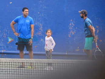 Mahesh Bhupathi snapped with daughter