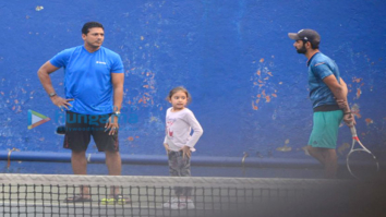Mahesh Bhupathi snapped with daughter