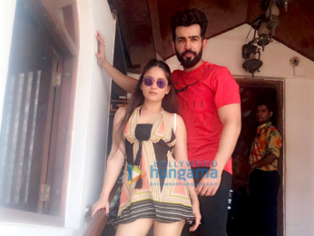 Mahi Vij snapped attending Bharti Singh's wedding