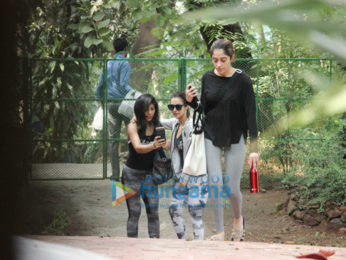 Malaika Arora spotted at dance class in Bandra