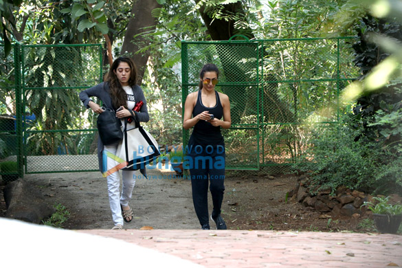 malaika arora spotted at her dance class 3