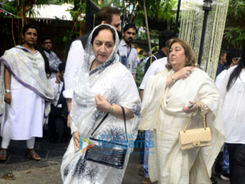 Members of Bollywood fraternity attend Shashi Kapoor's chautha
