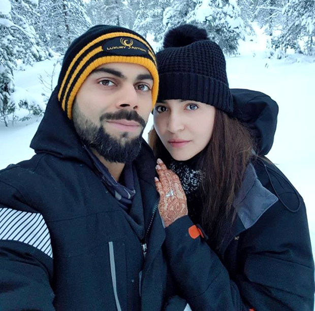 Newlyweds Anushka Sharma and Virat Kohli post their first picture from their honeymoon