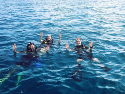Newlyweds Zaheer Khan and Sagarika Ghatge go diving during their honeymoon in Maldives