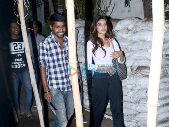 Nidhhi Agerwal spotted at Sunnyday Spa