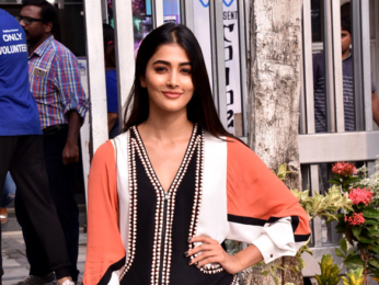 Pooja Hegde at Kshitij Mithibai college festival