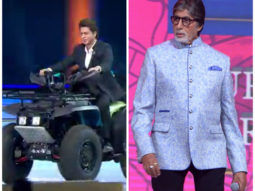 RIL 40: Shah Rukh Khan arrives on an ATV; Amitabh Bachchan plays KBC with Ambani kids at the grand celebration