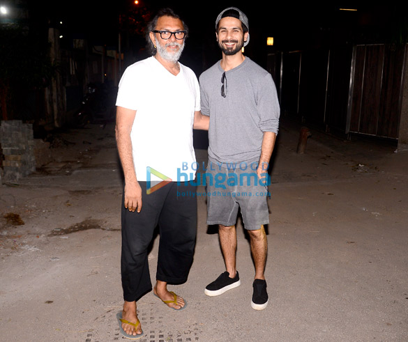 rakeysh omprakash mehra and shahid kapoor snapped in bandra 5