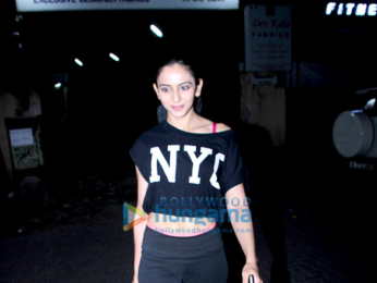 Rakul Preet spotted after gym