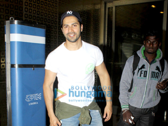 Ranbir Kapoor, Varun Dhawan and others snapped at the airport at night