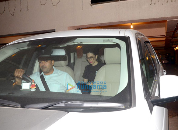 Karisma Kapoor, Randhir Kapoor and Babita snapped at Kareena Kapoor Khan’s house