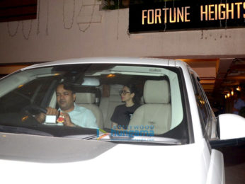 Karisma Kapoor, Randhir Kapoor and Babita snapped at Kareena Kapoor Khan's house