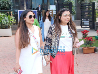 Rani Mukerji and Vaibhavi Merchant spotted at Yauatcha