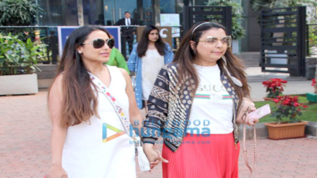 Rani Mukerji and Vaibhavi Merchant spotted at Yauatcha