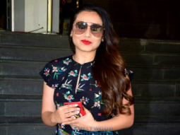 Rani Mukerji arrives for the trailer launch of ‘Hichki’
