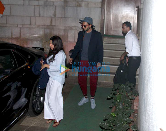 Ranveer Singh and Zoya Akhtar snapped post Gully Boy rehearsals
