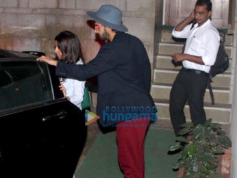 Ranveer Singh and Zoya Akhtar snapped post Gully Boy rehearsals