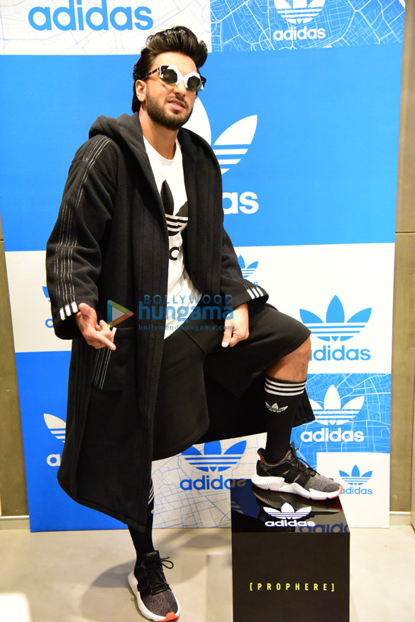 ranveer singh inaugurates new store and new sneaker of adidas in delhi 6