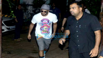 Ranveer Singh snapped in a casual look