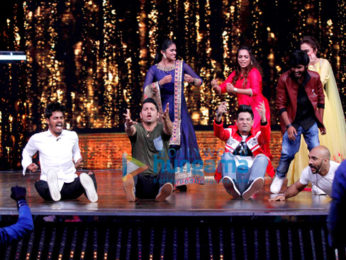 Sairat actors and Bosco Martis shoot for 'Dance India Dance 6'