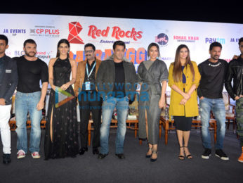 Salman Khan, Kriti Sanon, Sonakshi Sinha and others at Dabangg Tour press conference in Delhi