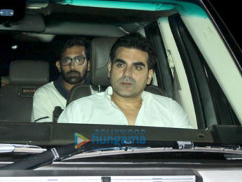 Salman Khan, Salim Khan and others snapped at Tiger Zinda Hai screening