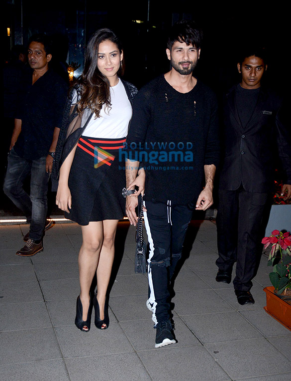 shahid kapoor and mira rajput spotted at a clinic in bkc 3